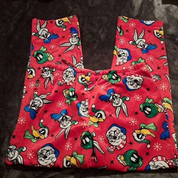 Looney Tunes boy's size XL Holiday pajama pants - Picture 3 of 4